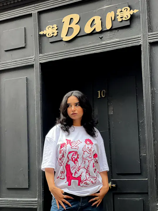 Printed Graffiti T-shirt 